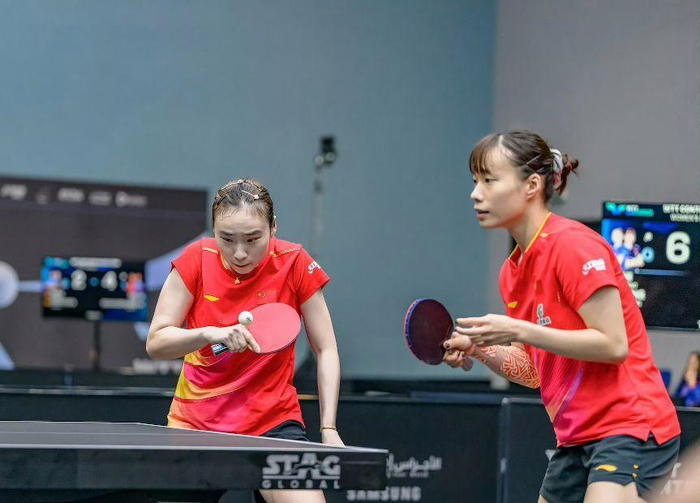 百家乐规则-WTT常规赛：4大头号种子已出局！国乒女双0-3败北，独苗冲击冠军|石洵瑶|王晓彤|吴咏琳|纵歌曼|覃予萱_新浪体育_新浪新闻